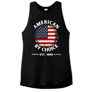 American By Choice Est 1989 Ladies PosiCharge Tri-Blend Wicking Tank