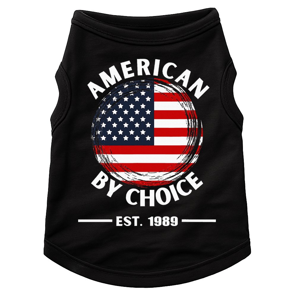 American By Choice Est 1989 Doggie Tank