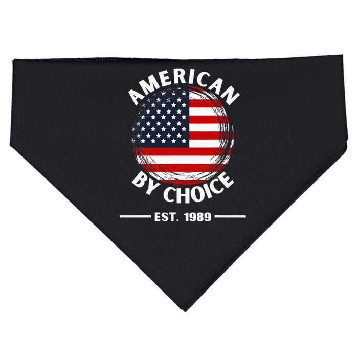 American By Choice Est 1989 USA-Made Doggie Bandana