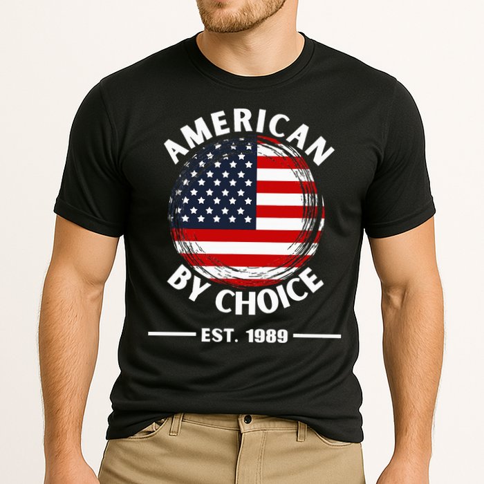 American By Choice Est 1989 Cooling Performance Crew T-Shirt