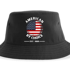 American By Choice Est 1989 Sustainable Bucket Hat