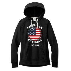 American By Choice Est 1989 Women's Fleece Hoodie