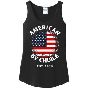 American By Choice Est 1989 Ladies Essential Tank