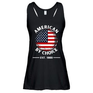 American By Choice Est 1989 Ladies Essential Flowy Tank