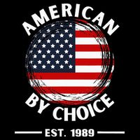 American By Choice Est 1989 Bag