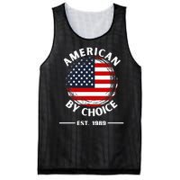 American By Choice Est 1989 Mesh Reversible Basketball Jersey Tank