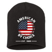 American By Choice Est 1989 Short Acrylic Beanie