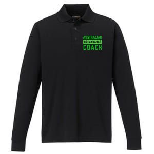 Australian Breakdancing Costume Coach Break Dancer Matching Performance Long Sleeve Polo