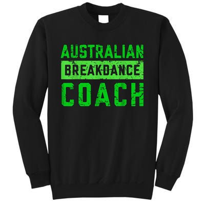 Australian Breakdancing Costume Coach Break Dancer Matching Sweatshirt