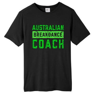 Australian Breakdancing Costume Coach Break Dancer Matching Tall Fusion ChromaSoft Performance T-Shirt