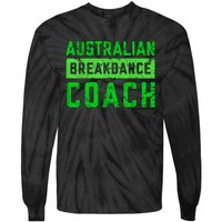 Australian Breakdancing Costume Coach Break Dancer Matching Tie-Dye Long Sleeve Shirt