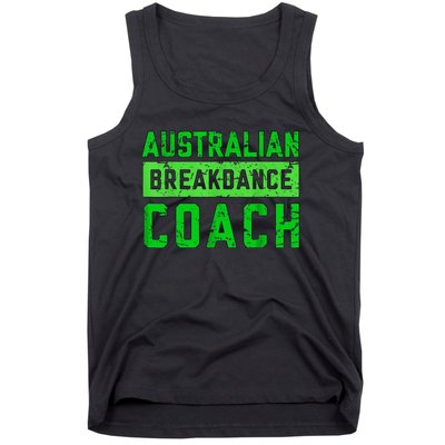 Australian Breakdancing Costume Coach Break Dancer Matching Tank Top