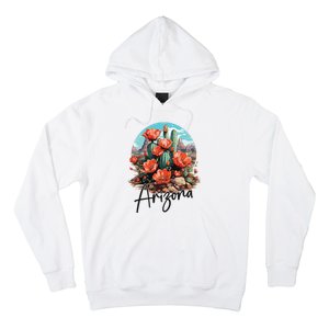 Arizona Blooming Cactus Flowers Love State Of Arizona Cute Hoodie