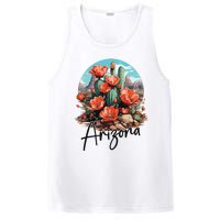 Arizona Blooming Cactus Flowers Love State Of Arizona Cute PosiCharge Competitor Tank