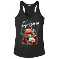 Arizona Blooming Cactus Flowers Love State Of Arizona Cute Ladies PosiCharge Competitor Racerback Tank