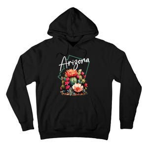 Arizona Blooming Cactus Flowers Love State Of Arizona Cute Tall Hoodie