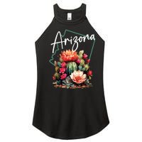 Arizona Blooming Cactus Flowers Love State Of Arizona Cute Women's Perfect Tri Rocker Tank