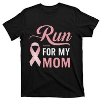 Athletics Breast Cancer Awareness Month Runner Pin.K Ribbon T-Shirt