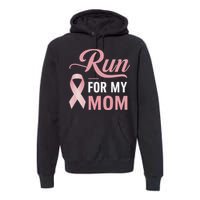 Athletics Breast Cancer Awareness Month Runner Pin.K Ribbon Premium Hoodie