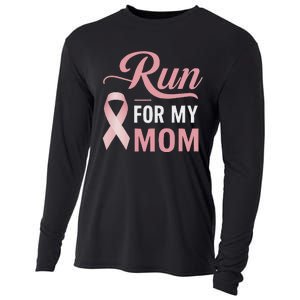 Athletics Breast Cancer Awareness Month Runner Pin.K Ribbon Cooling Performance Long Sleeve Crew