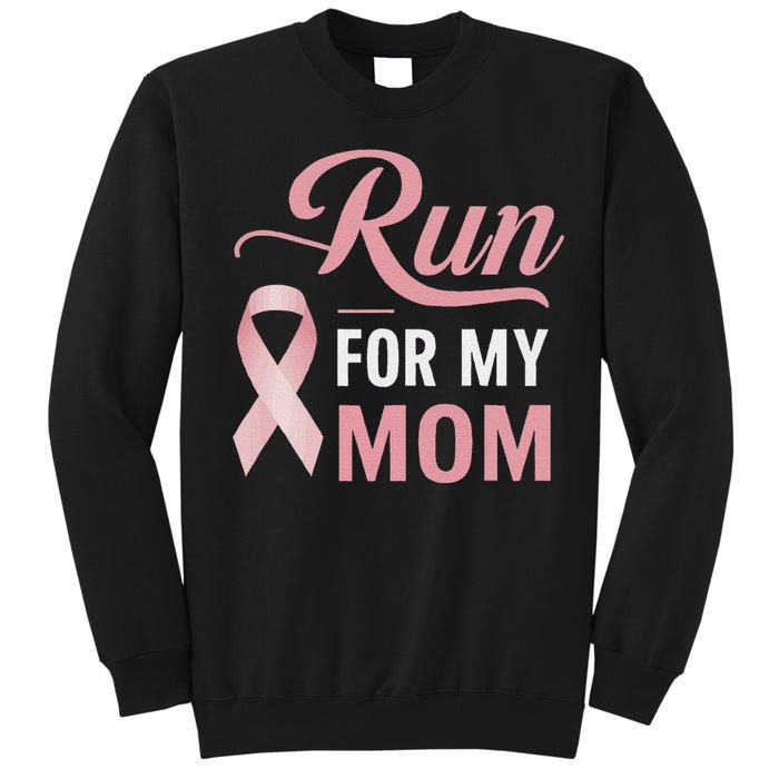 Athletics Breast Cancer Awareness Month Runner Pin.K Ribbon Tall Sweatshirt