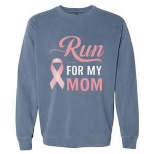 Athletics Breast Cancer Awareness Month Runner Pin.K Ribbon Garment-Dyed Sweatshirt