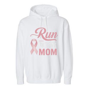 Athletics Breast Cancer Awareness Month Runner Pin.K Ribbon Garment-Dyed Fleece Hoodie