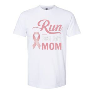 Athletics Breast Cancer Awareness Month Runner Pin.K Ribbon Softstyle CVC T-Shirt