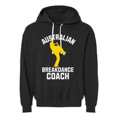 Australian Breakdance Coach Halloween Group Costume Matching Garment-Dyed Fleece Hoodie