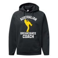 Australian Breakdance Coach Halloween Group Costume Matching Performance Fleece Hoodie