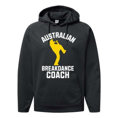 Australian Breakdance Coach Halloween Group Costume Matching Performance Fleece Hoodie