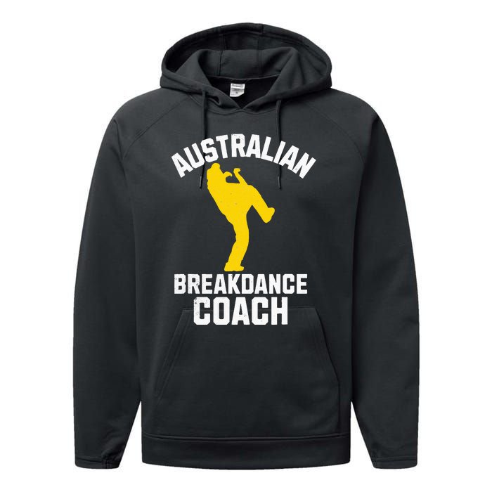 Australian Breakdance Coach Halloween Group Costume Matching Performance Fleece Hoodie