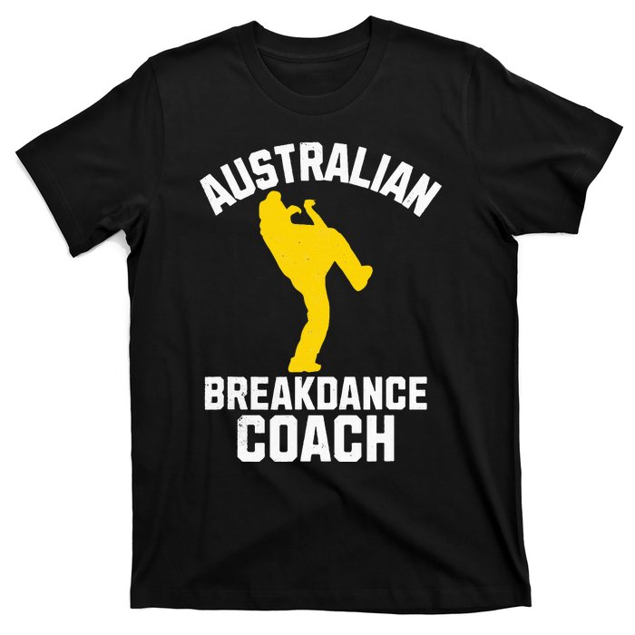 Australian Breakdance Coach Halloween Group Costume Matching T-Shirt