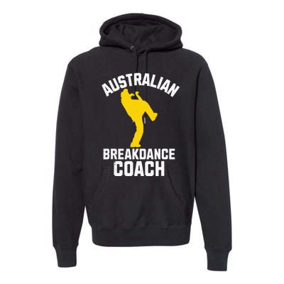 Australian Breakdance Coach Halloween Group Costume Matching Premium Hoodie