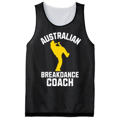 Australian Breakdance Coach Halloween Group Costume Matching Mesh Reversible Basketball Jersey Tank