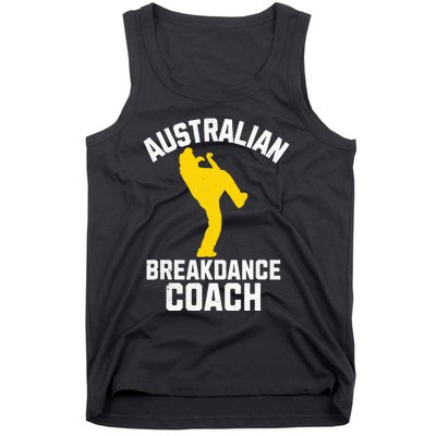 Australian Breakdance Coach Halloween Group Costume Matching Tank Top