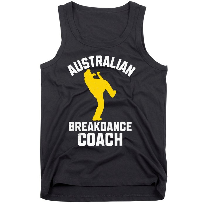 Australian Breakdance Coach Halloween Group Costume Matching Tank Top