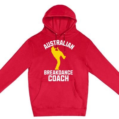 Australian Breakdance Coach Halloween Group Costume Matching Premium Pullover Hoodie