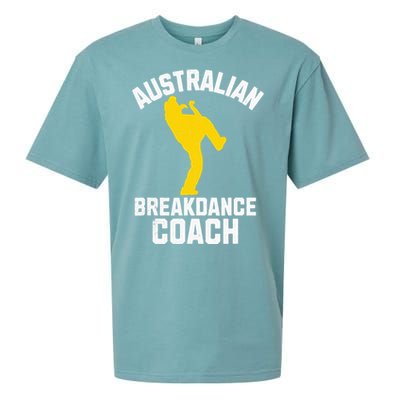 Australian Breakdance Coach Halloween Group Costume Matching Sueded Cloud Jersey T-Shirt