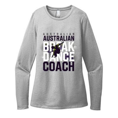 Australian Breakdancing Costume Coach Break Dancer Matching Womens CVC Long Sleeve Shirt