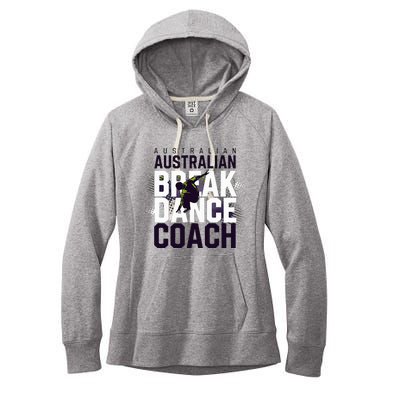 Australian Breakdancing Costume Coach Break Dancer Matching Women's Fleece Hoodie