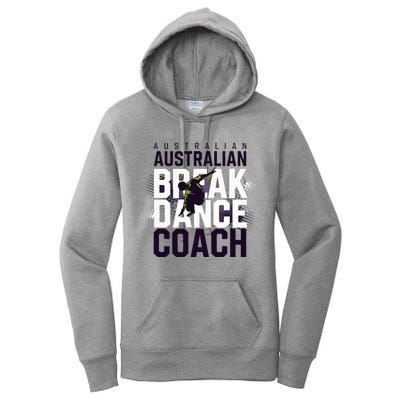 Australian Breakdancing Costume Coach Break Dancer Matching Women's Pullover Hoodie