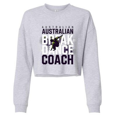 Australian Breakdancing Costume Coach Break Dancer Matching Cropped Pullover Crew