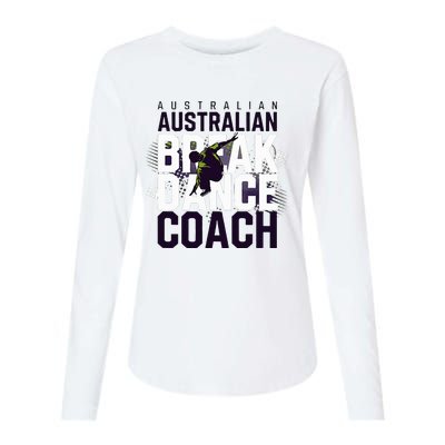 Australian Breakdancing Costume Coach Break Dancer Matching Womens Cotton Relaxed Long Sleeve T-Shirt