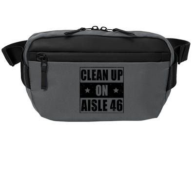 Anti Biden Clean Up On Aisle 46 Impeach Biden Crossbody Pack