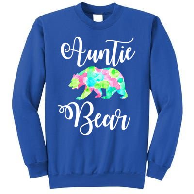 Auntie Bear Cute Funny Aunts Aunt Gift Niece Nephew Tee Gift Sweatshirt