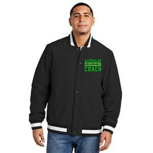 Australian Breakdancing Costume Coach Break Dancer Matching Insulated Varsity Jacket