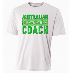 Australian Breakdancing Costume Coach Break Dancer Matching Cooling Performance Crew T-Shirt