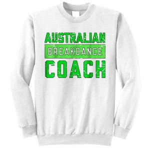 Australian Breakdancing Costume Coach Break Dancer Matching Sweatshirt