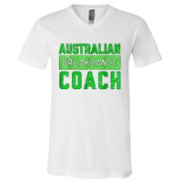 Australian Breakdancing Costume Coach Break Dancer Matching V-Neck T-Shirt